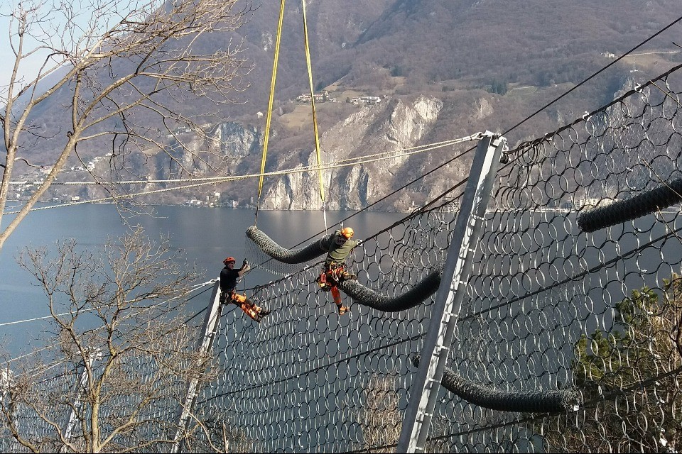 Contro Il San Salvatore Reti Paramassi Da Record