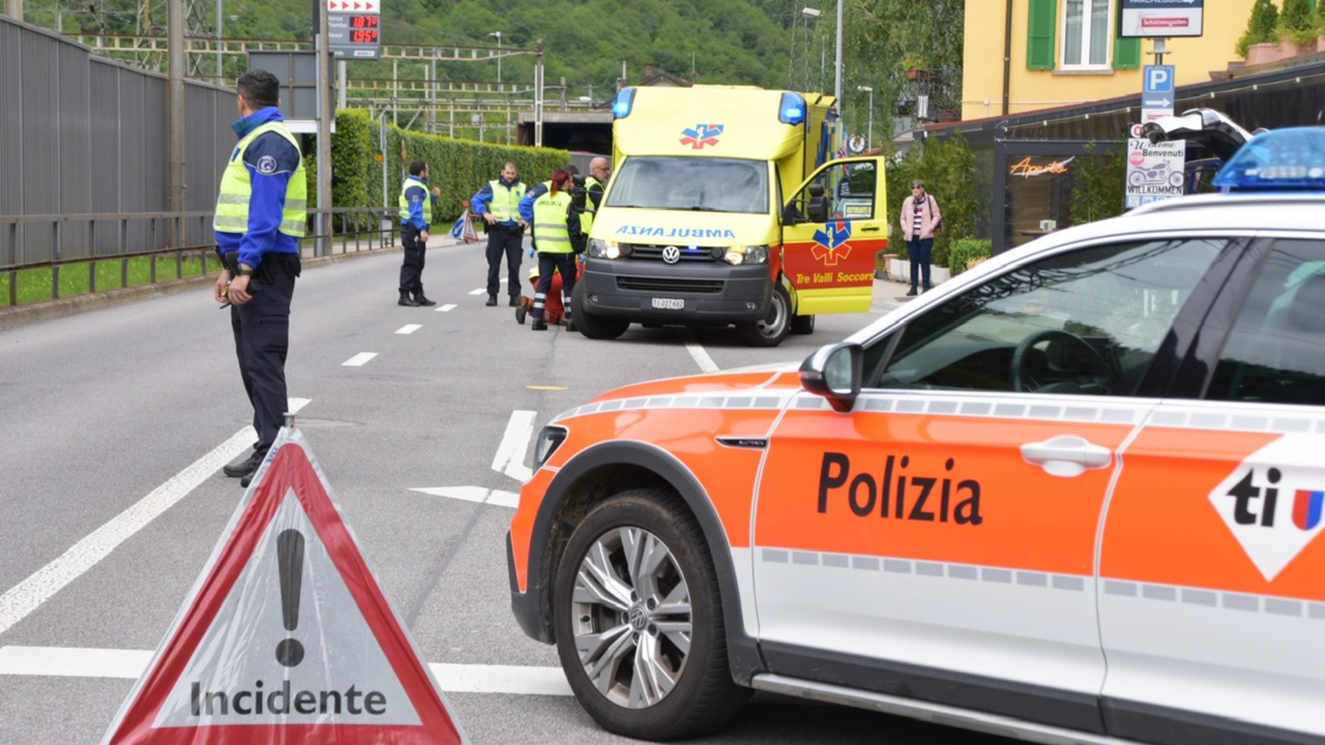 Lavorgo: cade da un monopattino e si ferisce in modo grave