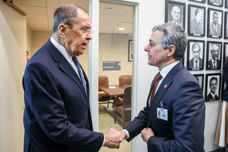 Cassis ha incontrato Lavrov a New York