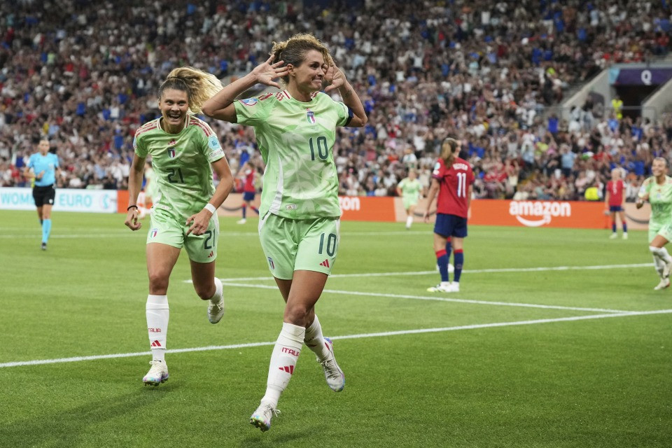 Italia in semifinale: la doppietta di Girelli stende la Norvegia
