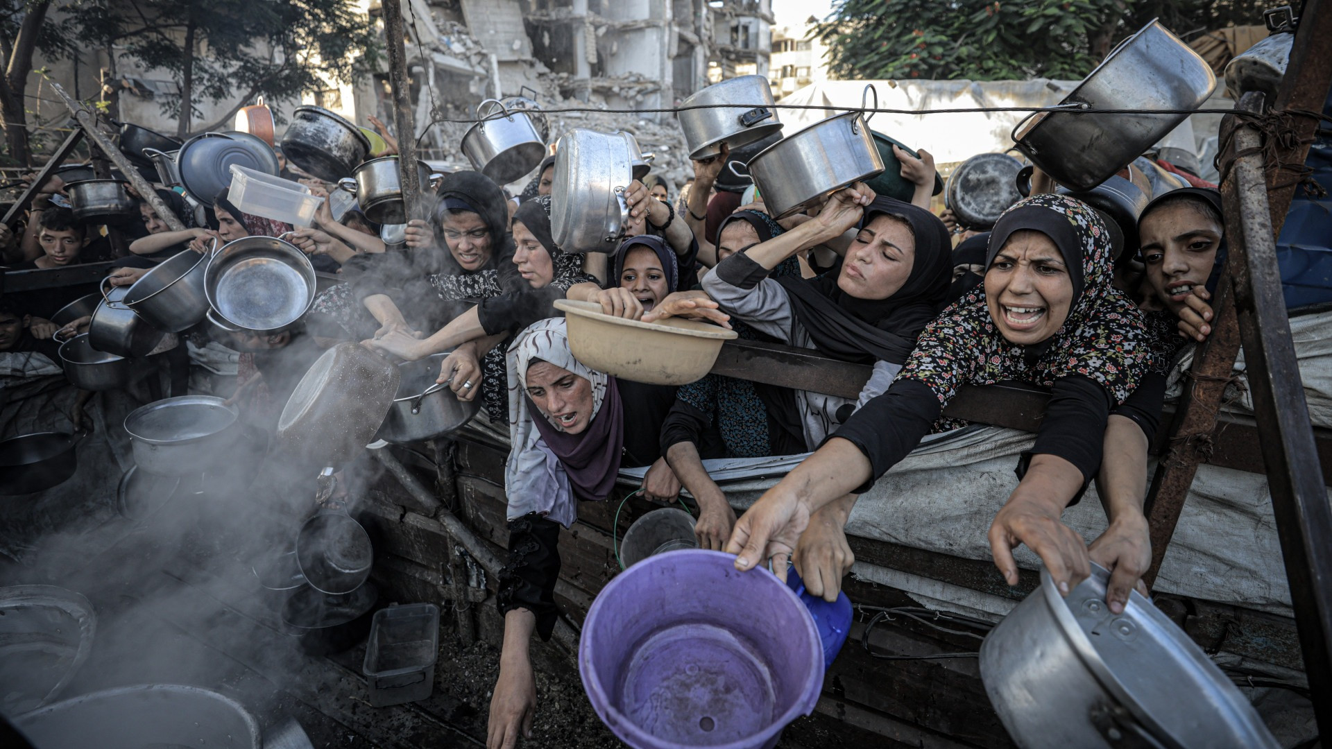 La denuncia delle ONG: «A Gaza una carestia di massa, anche i nostri operatori in fila per la fame»