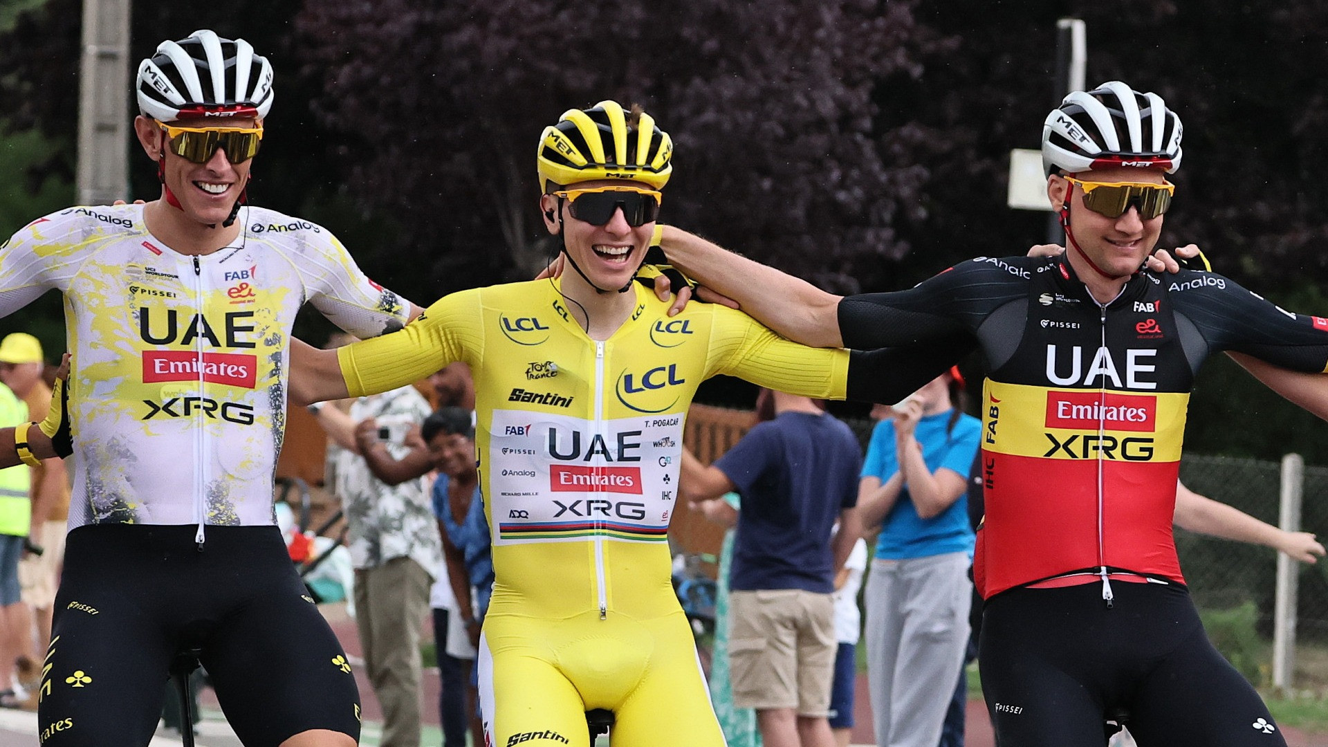 Pogacar vince il Tour de France per la quarta volta Pogacar vince il Tour de France per la quarta volta