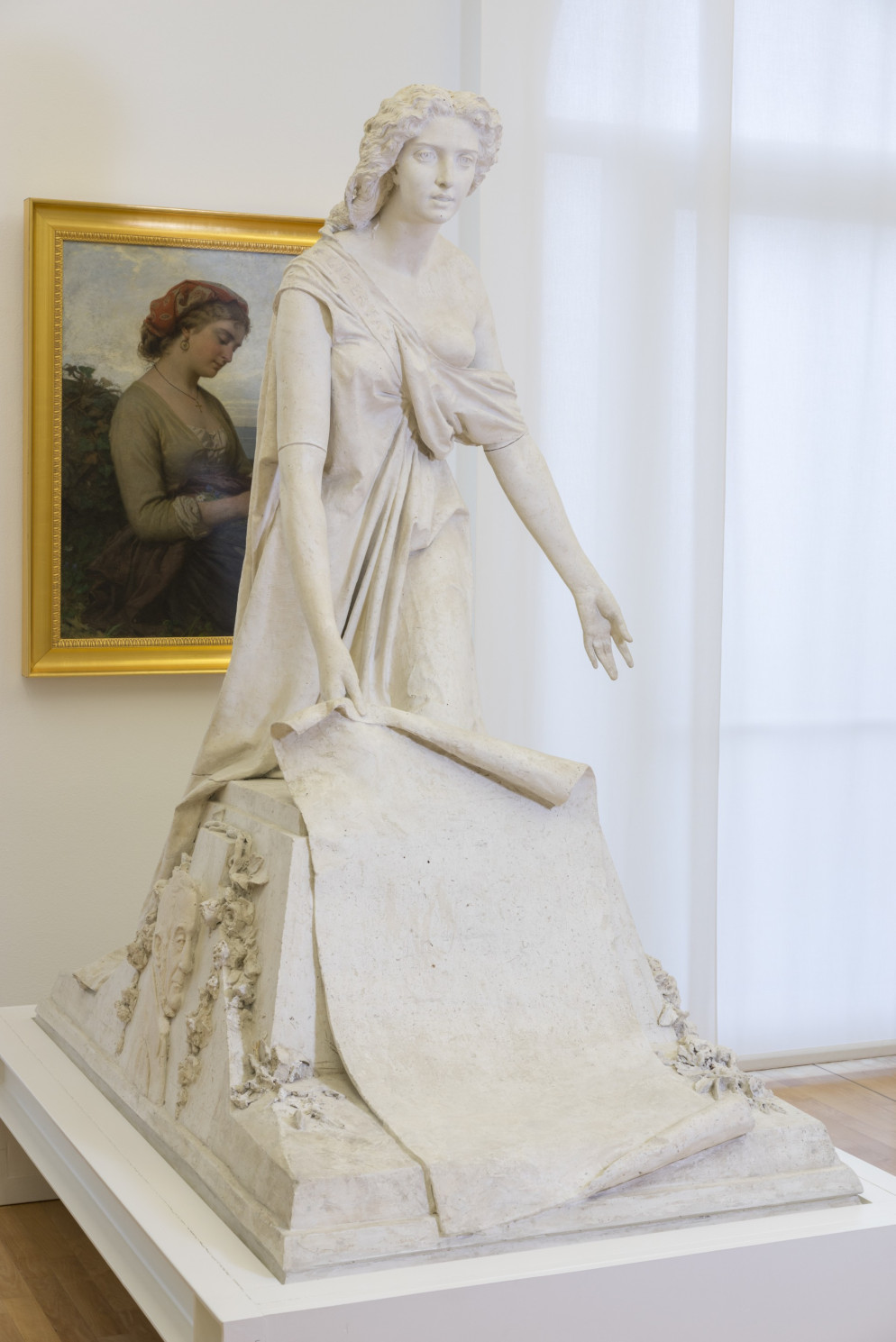 Il gesso al museo Vela.