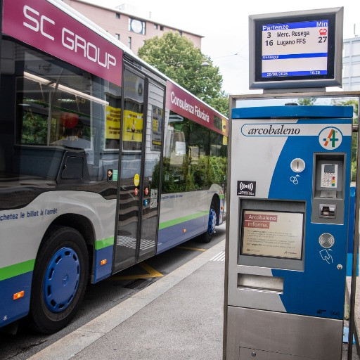 Sull'autobus senza monetine