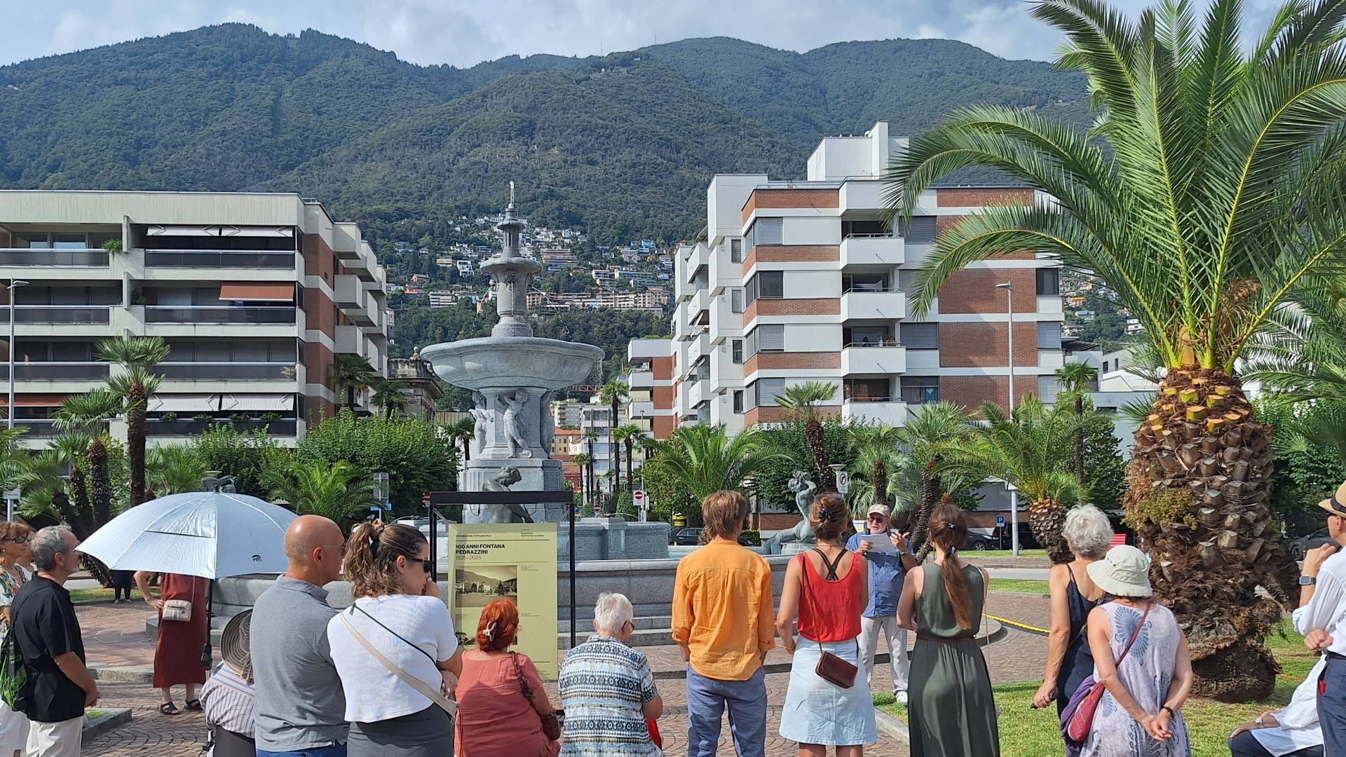 Celebrata la centenaria Fontana Pedrazzini di Locarno