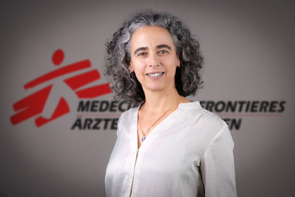 Micaela Serafini, presidente di MSF Svizzera.