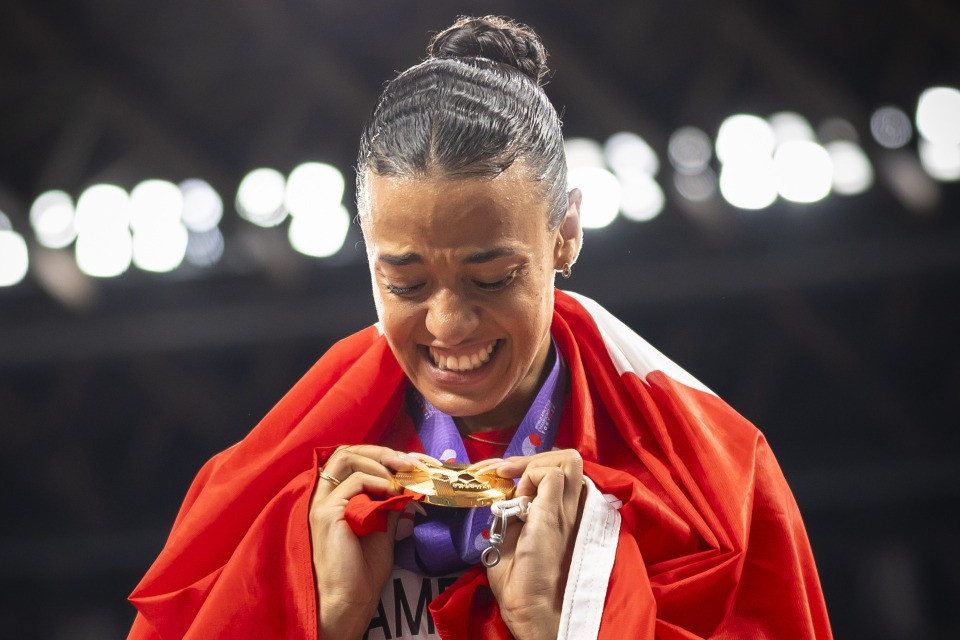 Ditaji Kambundji: «Sono campionessa del mondo, è incredibile»