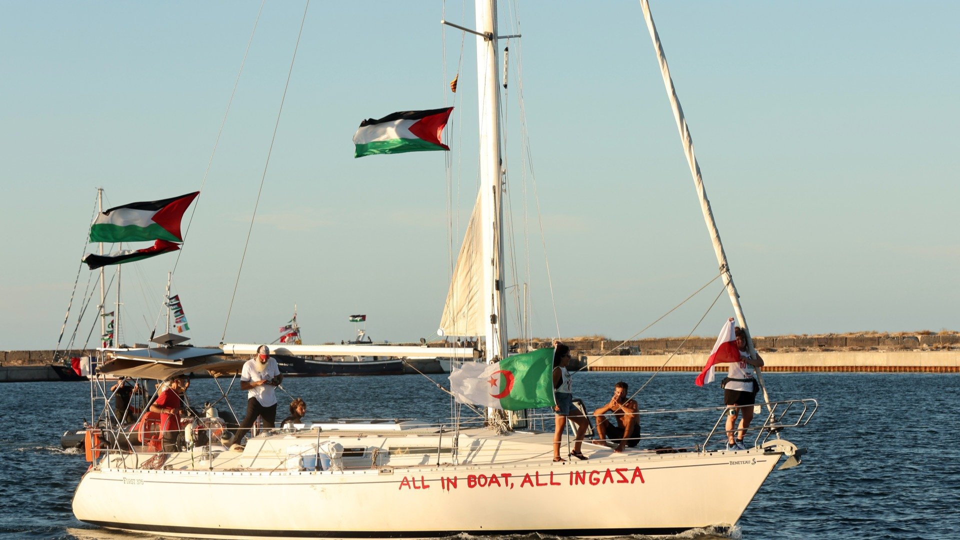 La Global Sumud Flotilla: «Israele non ci intimidisce, non ci fermeremo»