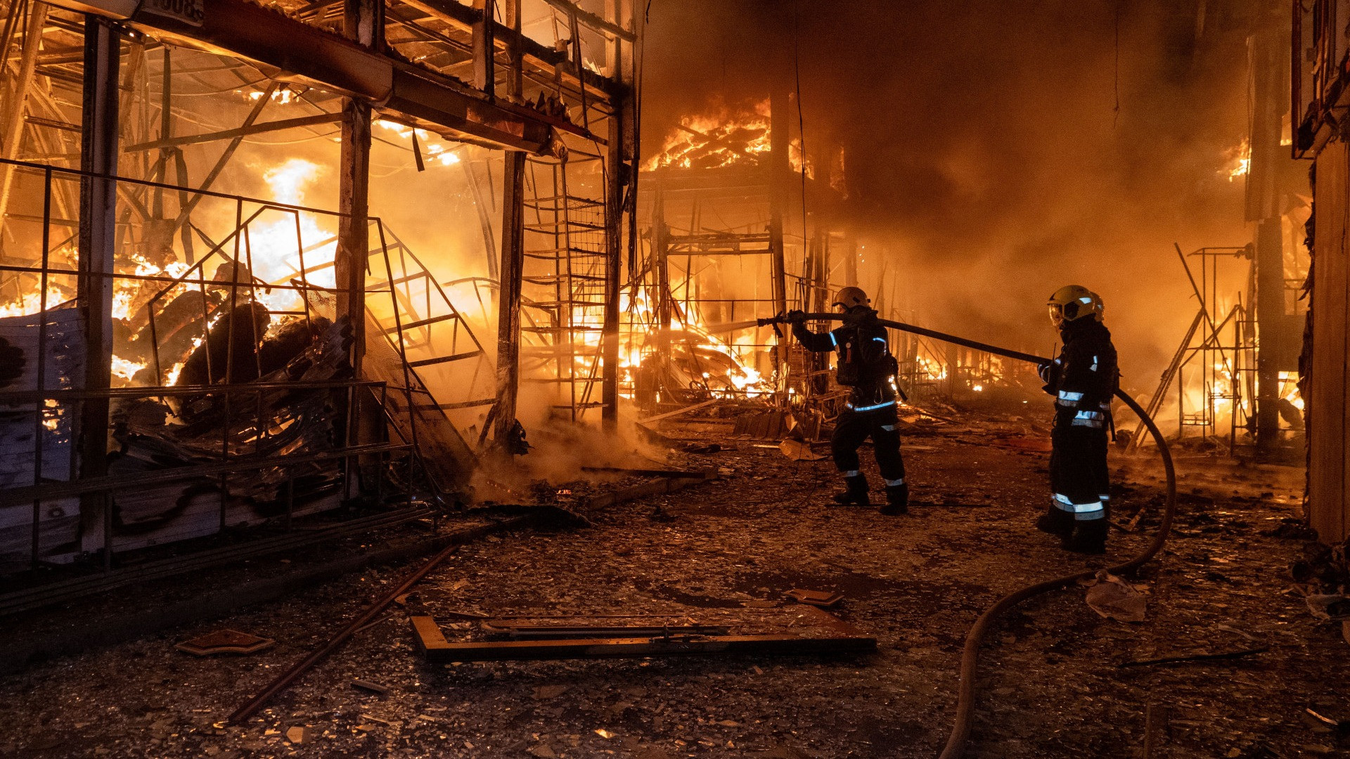 Bombe russe su Kharkiv