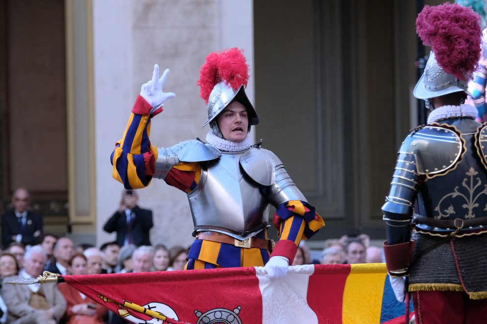 Francesco. © Oliver Sittel – Guardia Svizzera Pontificia