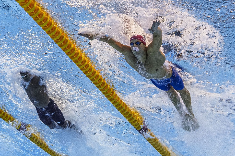 Noè Ponti, terzo podio in tre giorni alla Coppa del Mondo di nuoto a Westmont