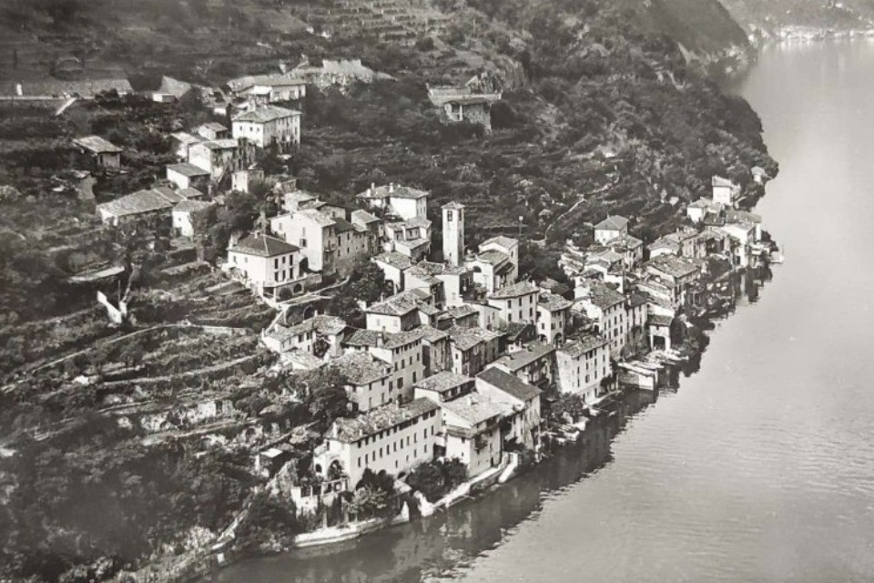 Notte movimentata a Gandria a causa di un violento incendio