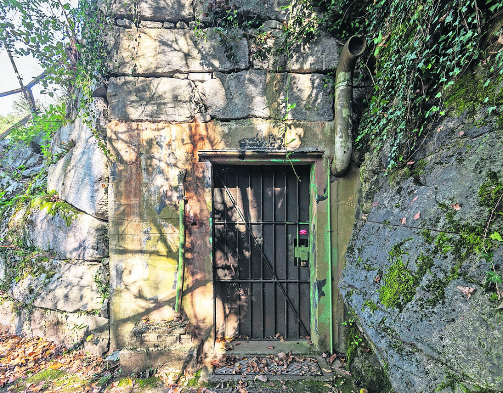L'ingresso del deposito (foto Cdt-Zocchetti)