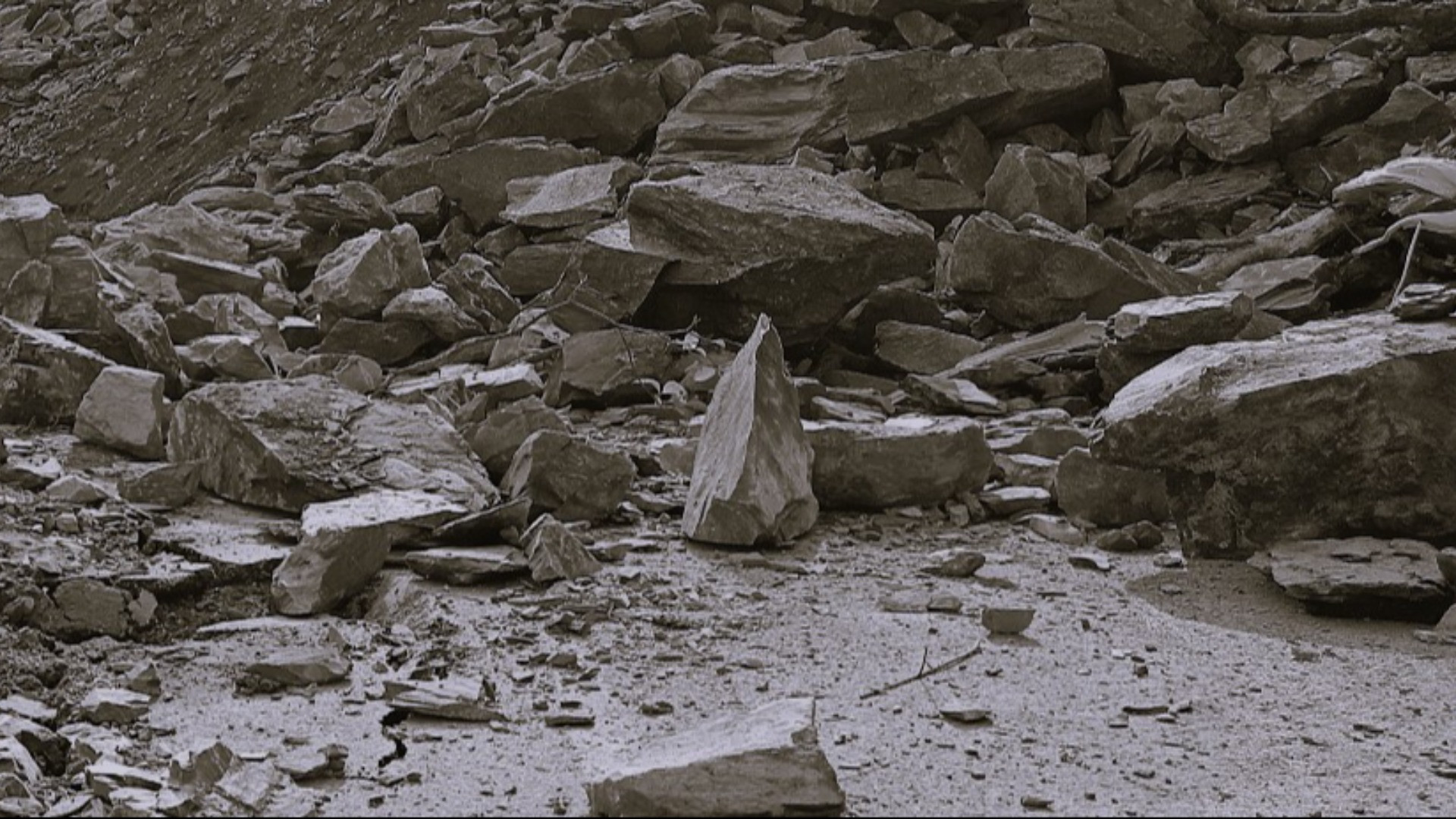 Sempre in movimento la frana a Ittenthal nel canton Argovia