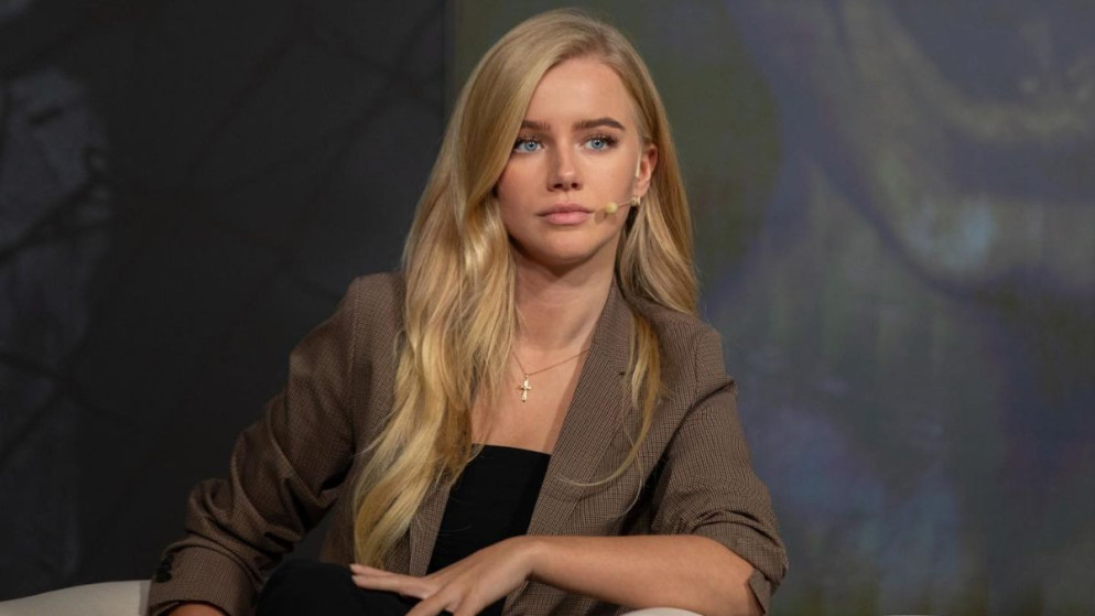 La commentatrice e attivista politica olandese Eva Vlaardingerbroek.