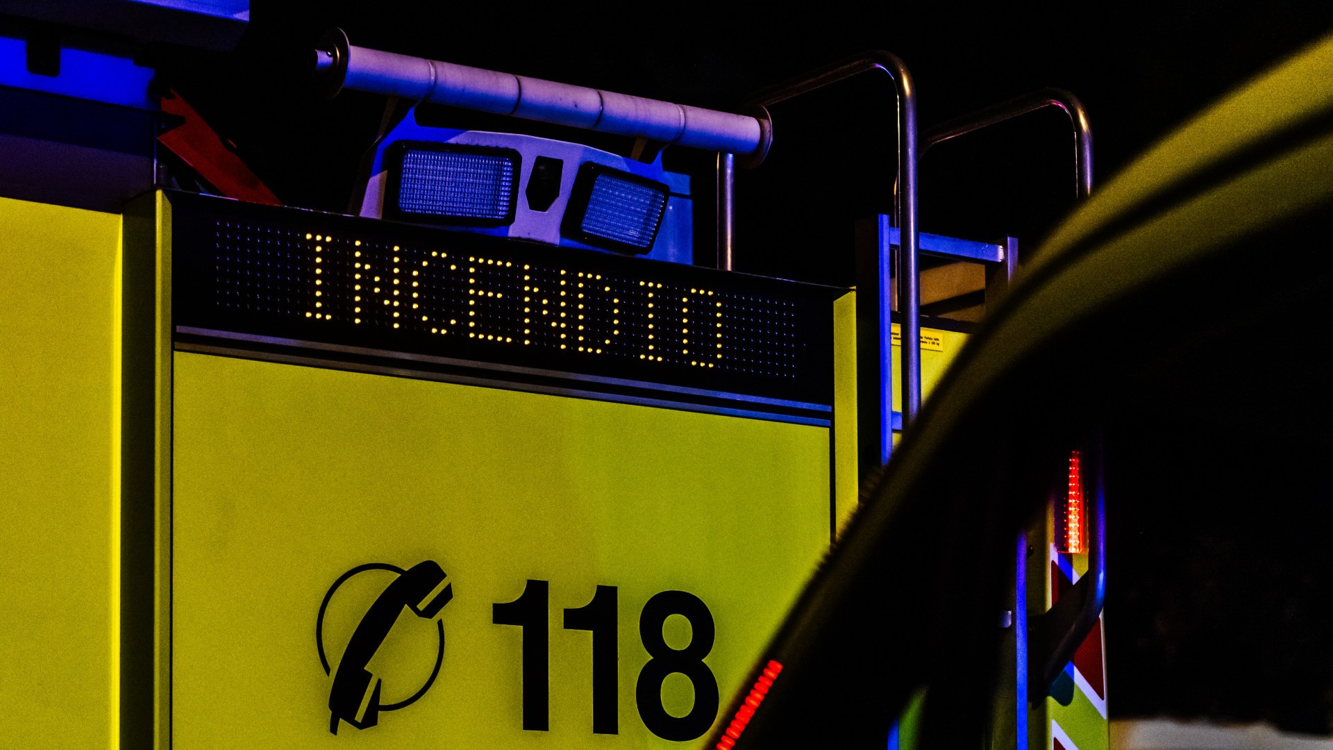 In fiamme una cascina sui monti di Biasca