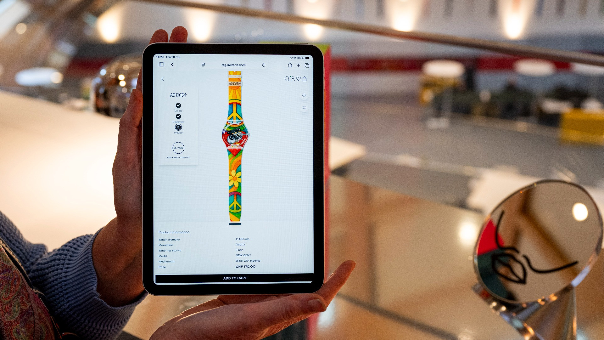 La rivoluzione di Swatch: l'intelligenza da artificiale diventa artistica