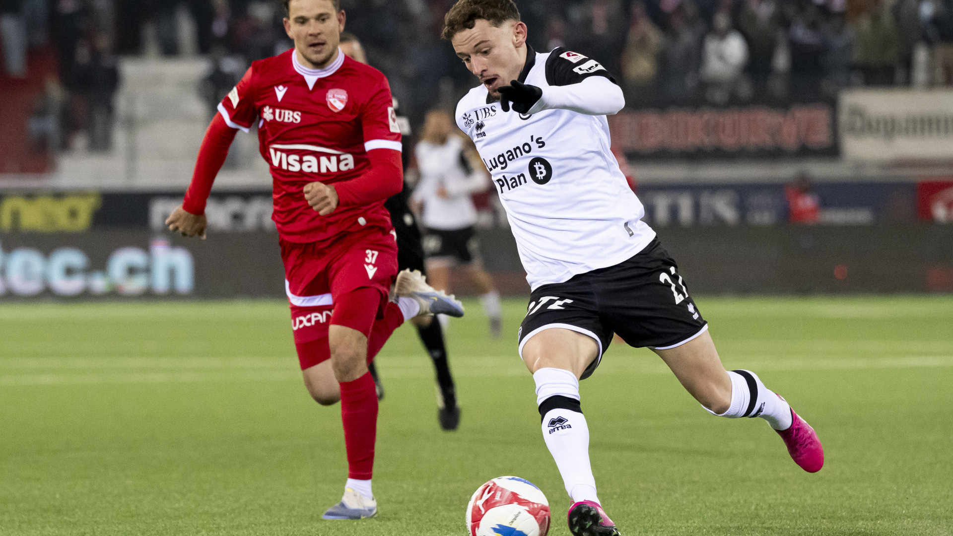 Cassano gela il Thun: il Lugano batte la capolista