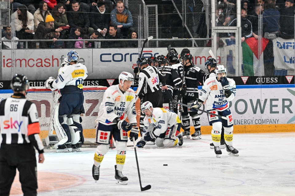 Il Lugano è una roccia, l’Ambrì non ha scampo