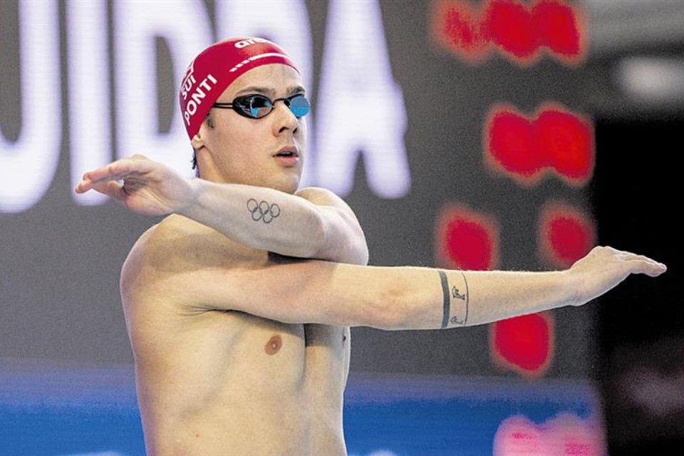 Noè Ponti può difendere il titolo nei 50 m delfino