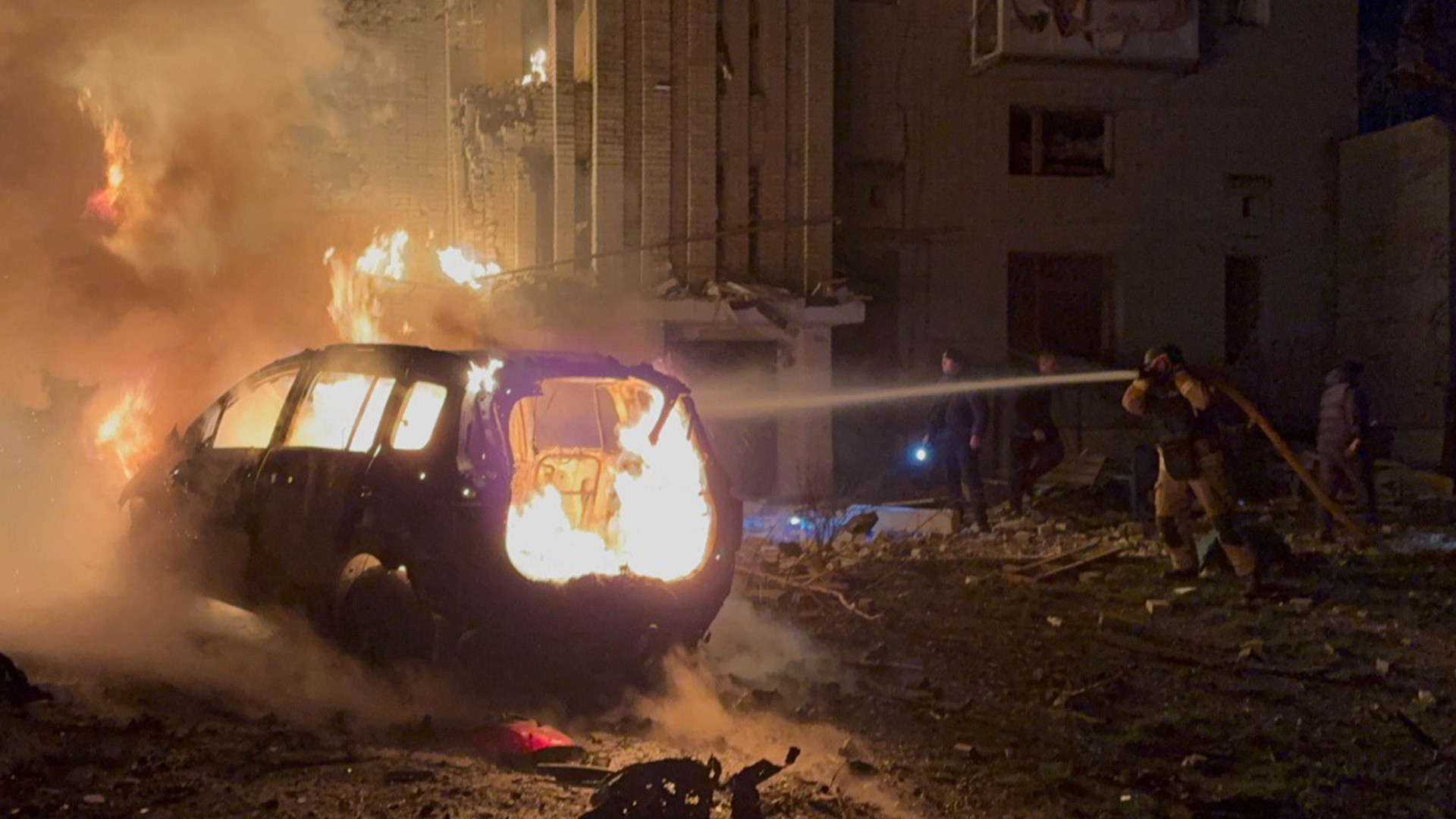 Massiccio attacco russo sulla regione di Sumy