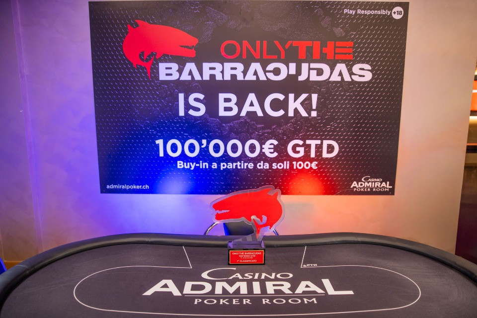 A Mendrisio fa tappa il “Barracuda” da 100’000€!