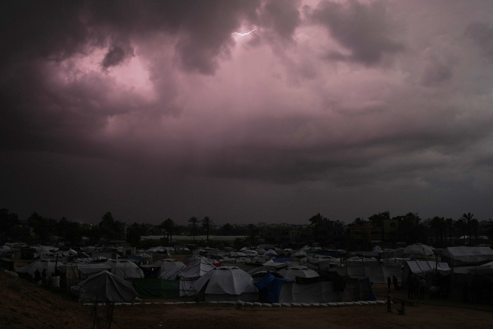 Striscia di Gaza: la situazione umanitaria si aggrava ulteriormente a causa del maltempo