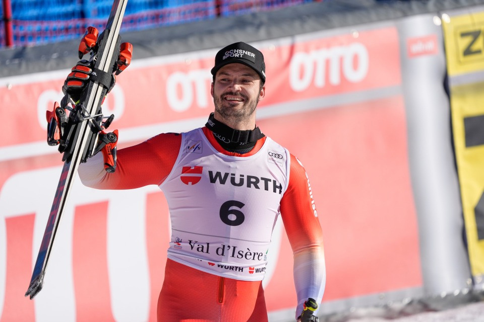 Meillard, Aerni, Odermatt: è tripletta rossocrociata in Val d'Isère