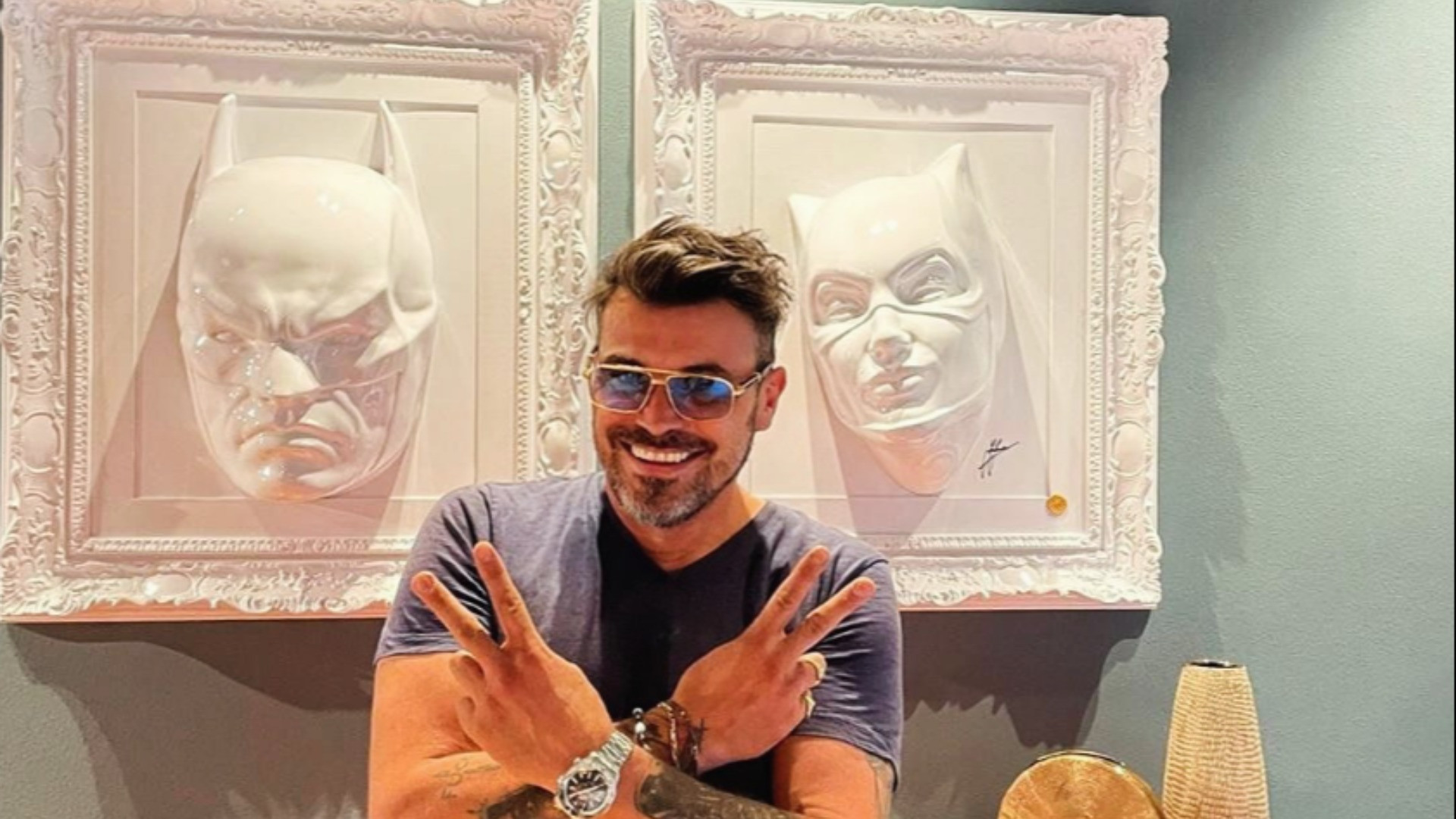 Un Batman artistico arriva a Lugano per aiutare i bambini malati di cancro