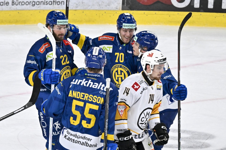 Il Lugano cade a Davos