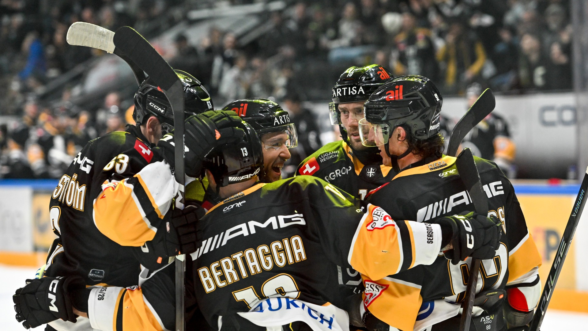 Abbuffata bianconera contro l’Ajoie