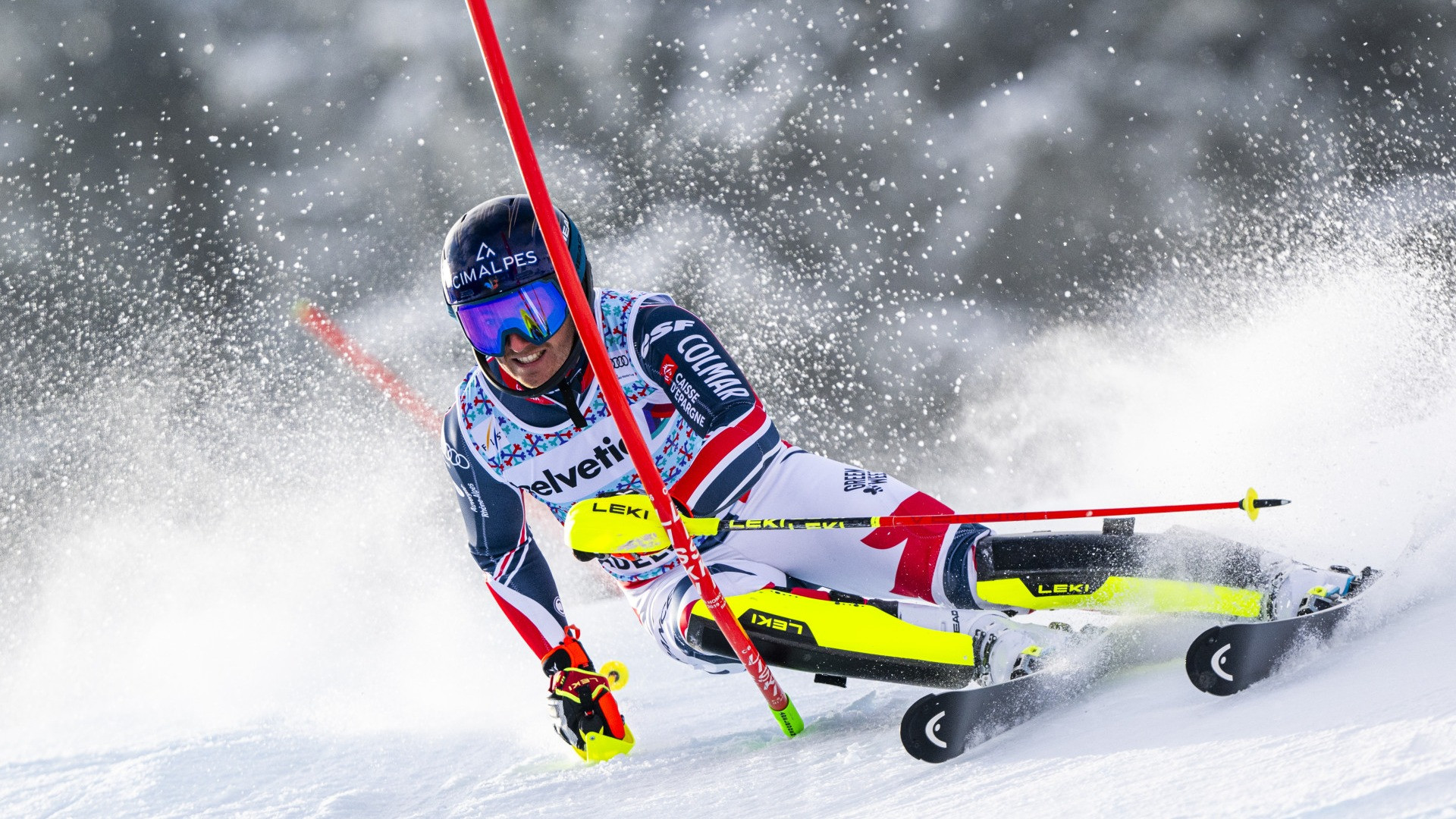 Paco Rassat fa festa ad Adelboden