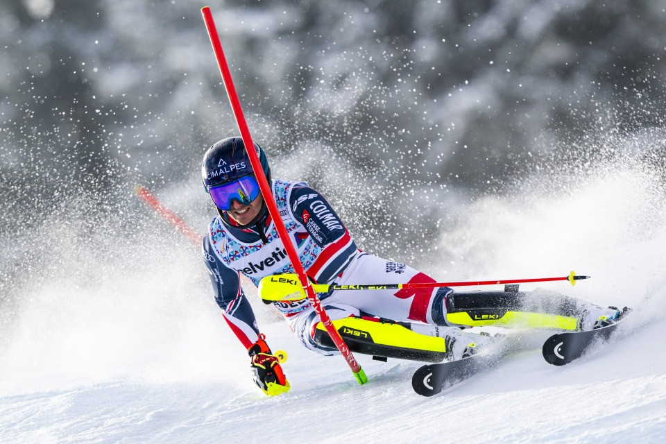 Paco Rassat fa festa ad Adelboden