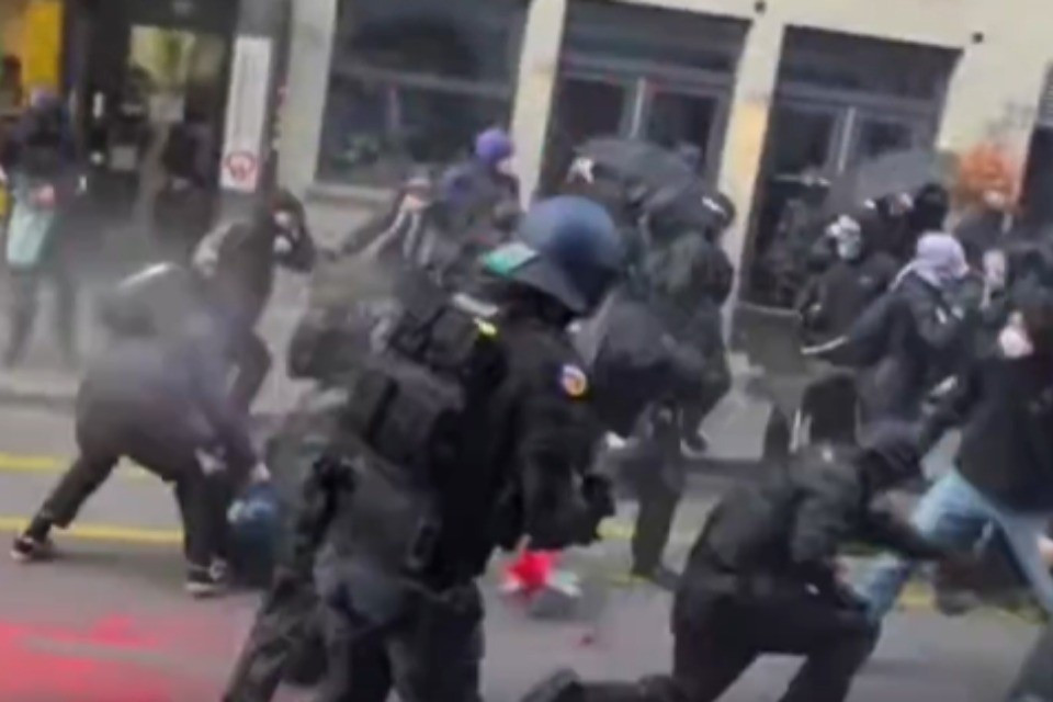 Manifestazione pro-Pal a Berna, l'intervento della Polizia è costato oltre un milione di franchi