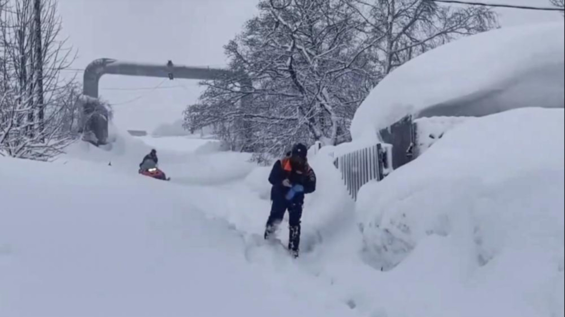 Nevicata record in Kamchatka: «Condizioni simili non si vedevano dagli anni '70»