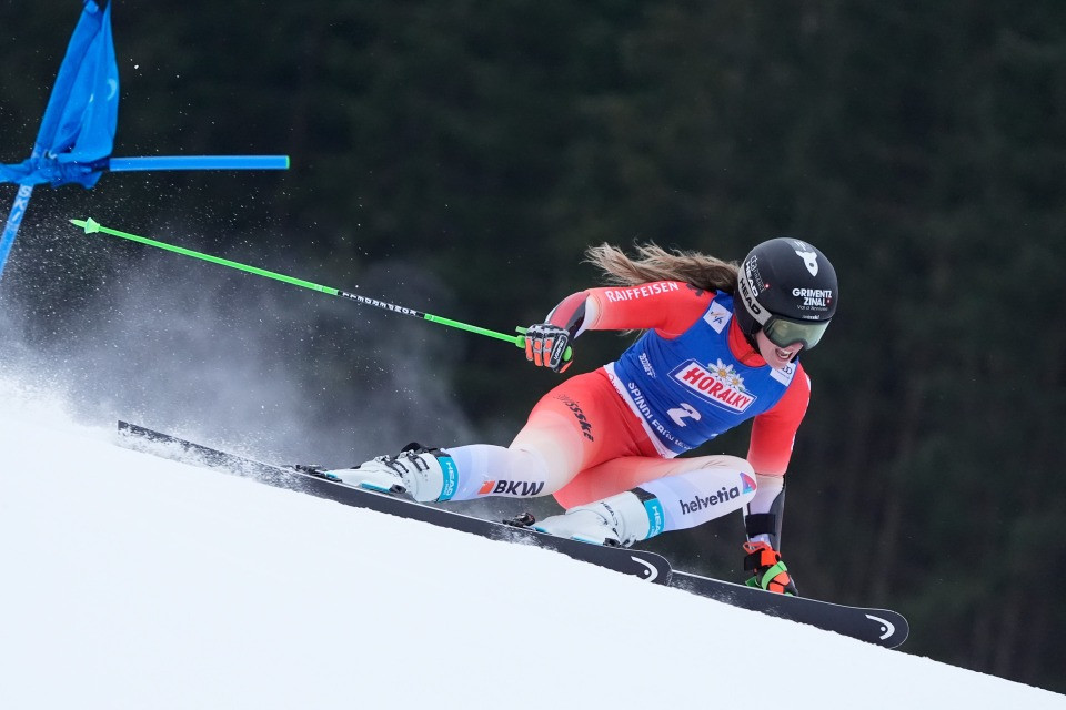 Una prova quasi impeccabile per Camille Rast a Spindleruv Mlyn