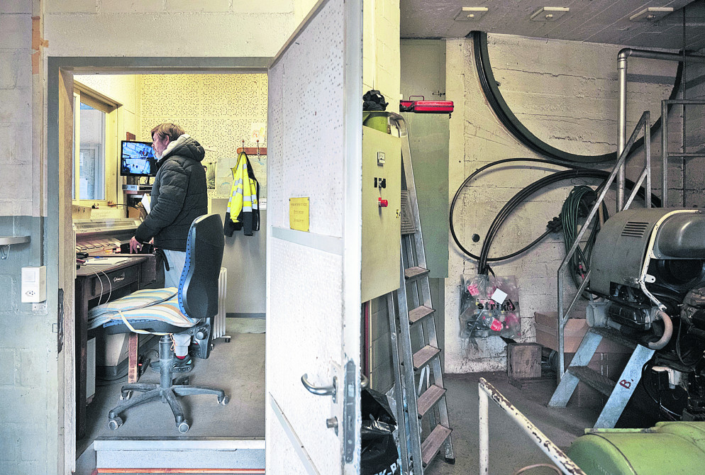 Il macchinista nella cabina di comando (Tipress- Samuel Golay)