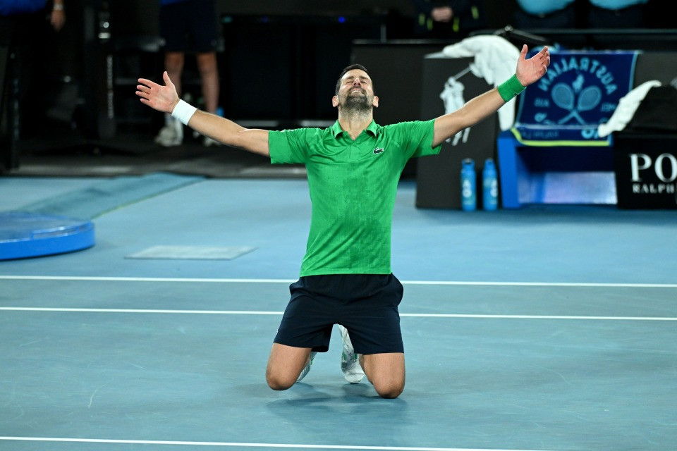 Novak Djokovic e il sogno del venticinquesimo titolo dello Slam