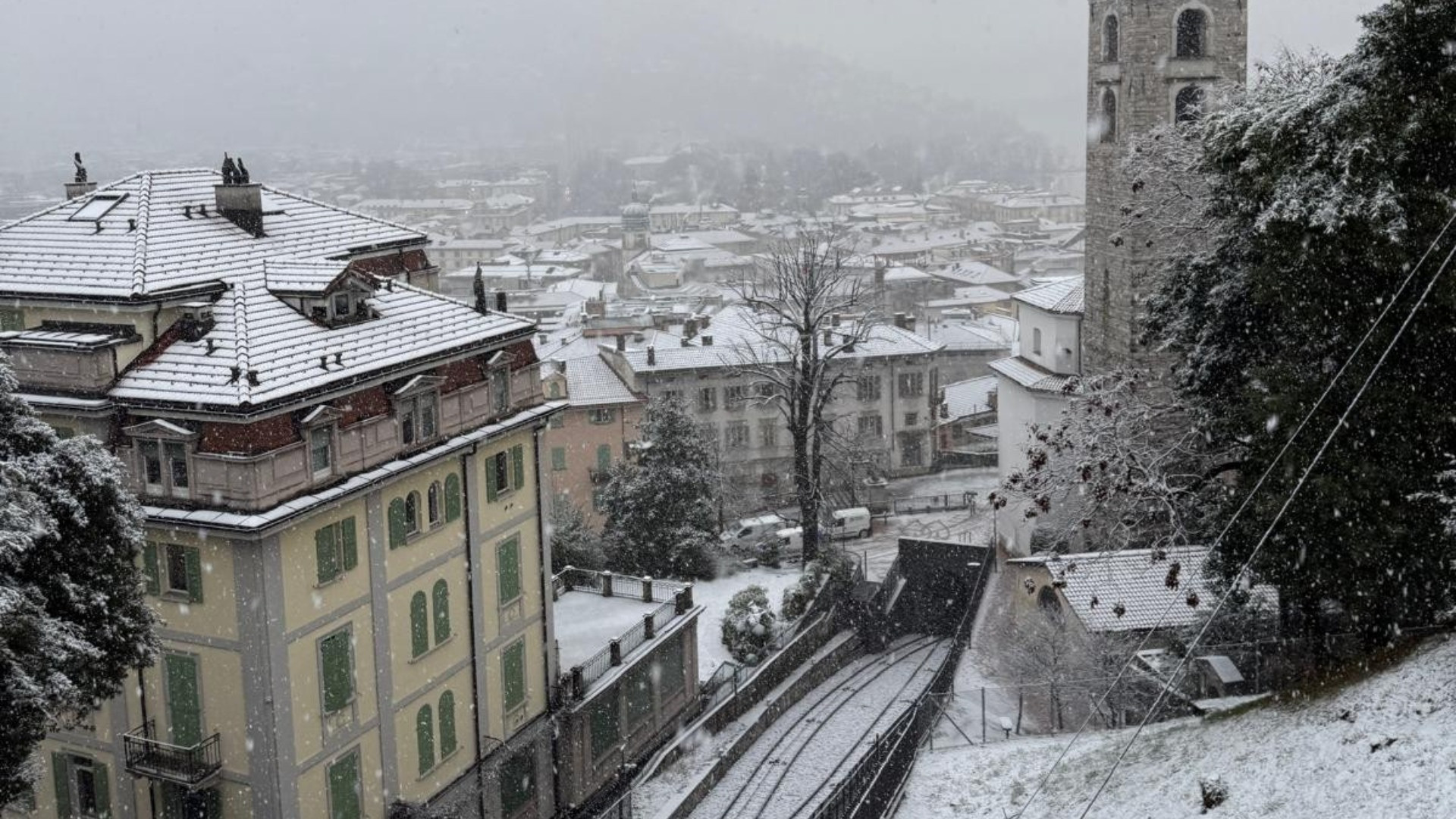 Sorpresa: in Ticino neve anche a bassa quota