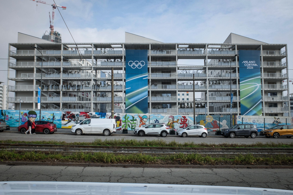 I graffiti sulle mura di cinta. © Keystone