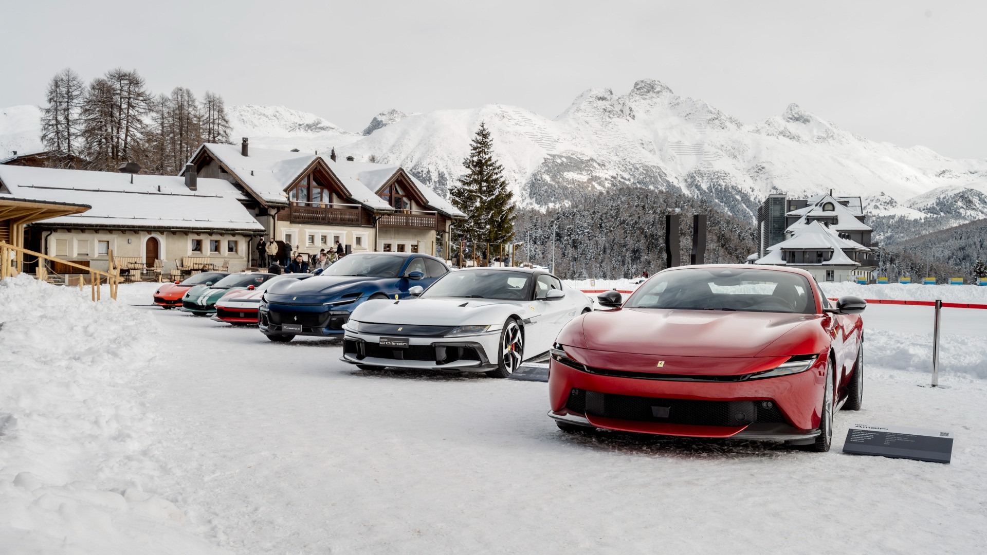 St. Moritz, dove il ghiaccio riflette il rosso: «Ferrari non è solo un'auto, è un’esperienza»