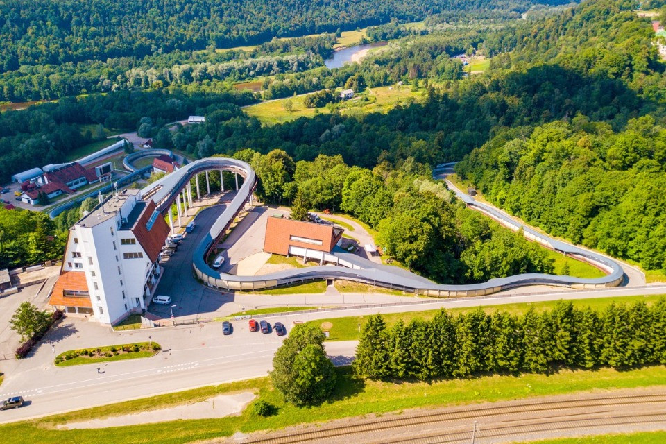 Sul Monte Brè un’inedita pista per gli allenamenti dei bobbisti