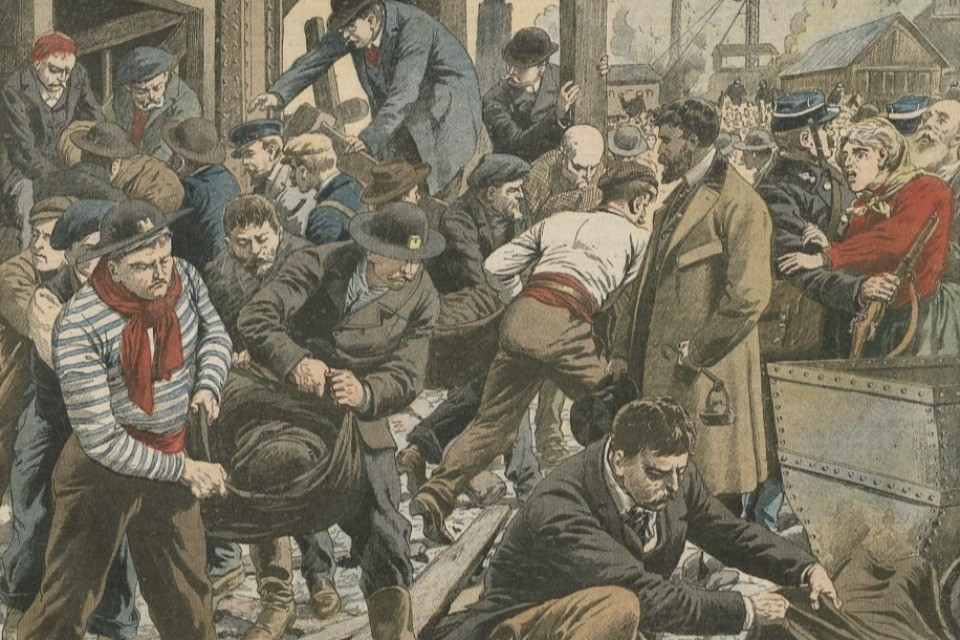 Il più grave disastro minerario mai avvenuto in Europa