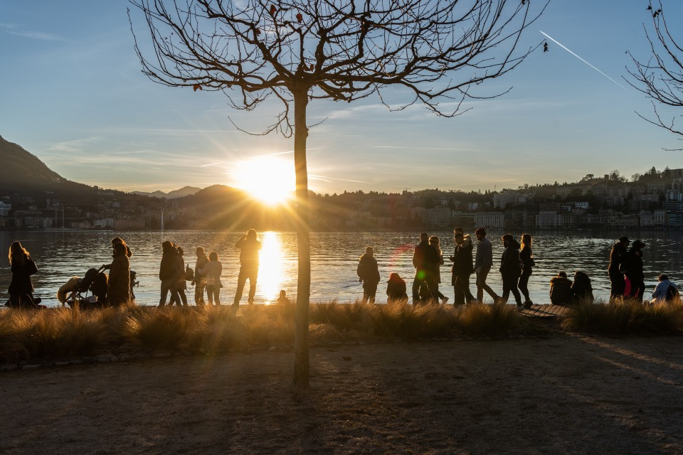 Lugano si riempie e si svuota soprattutto tra i quartieri