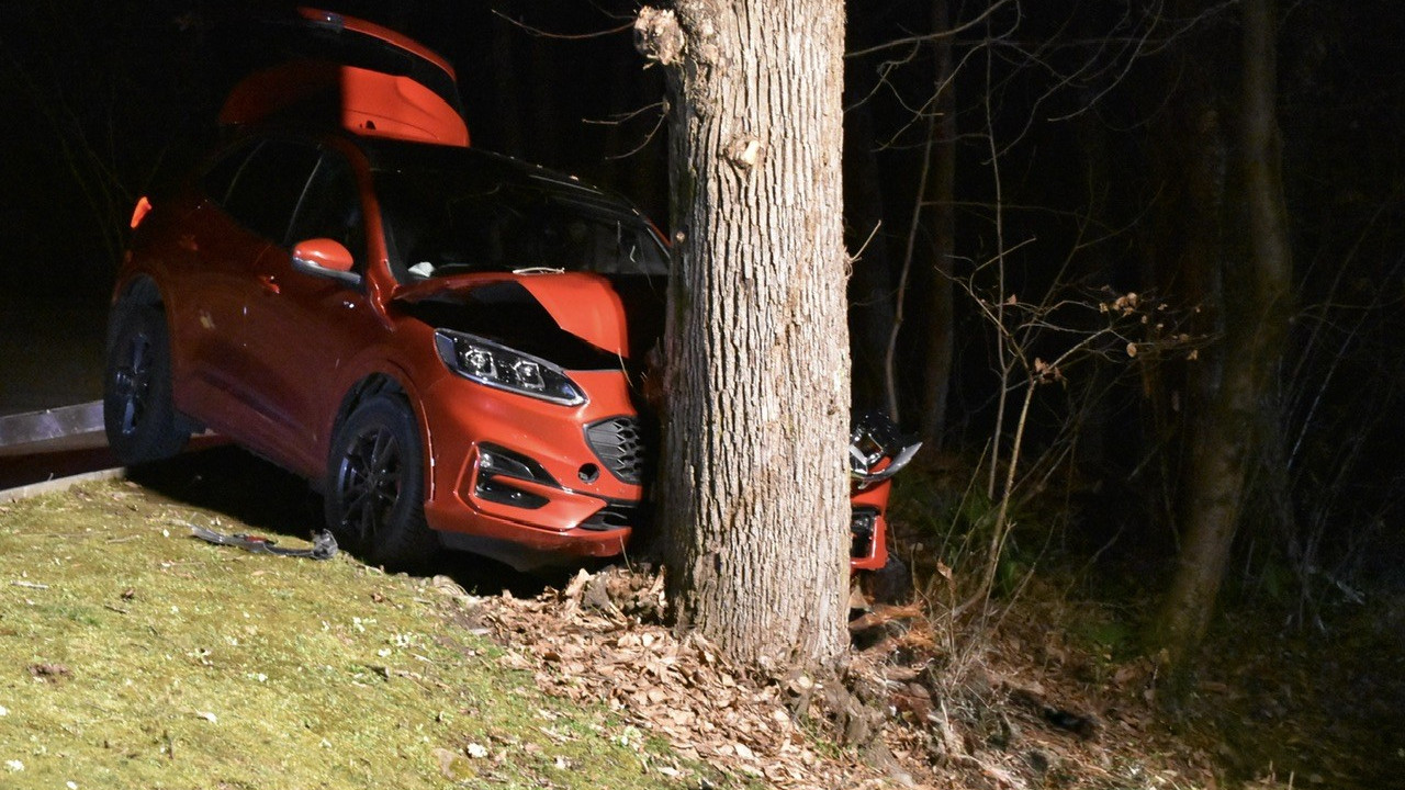 Castione, perde il controllo del veicolo e finisce contro una pianta