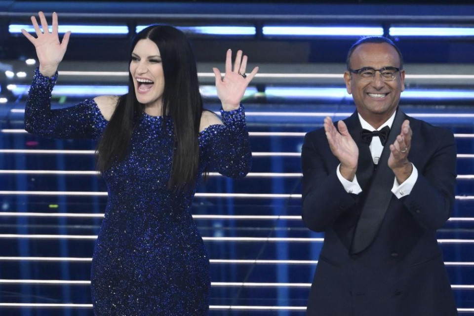 Audience in calo per la prima serata di Sanremo