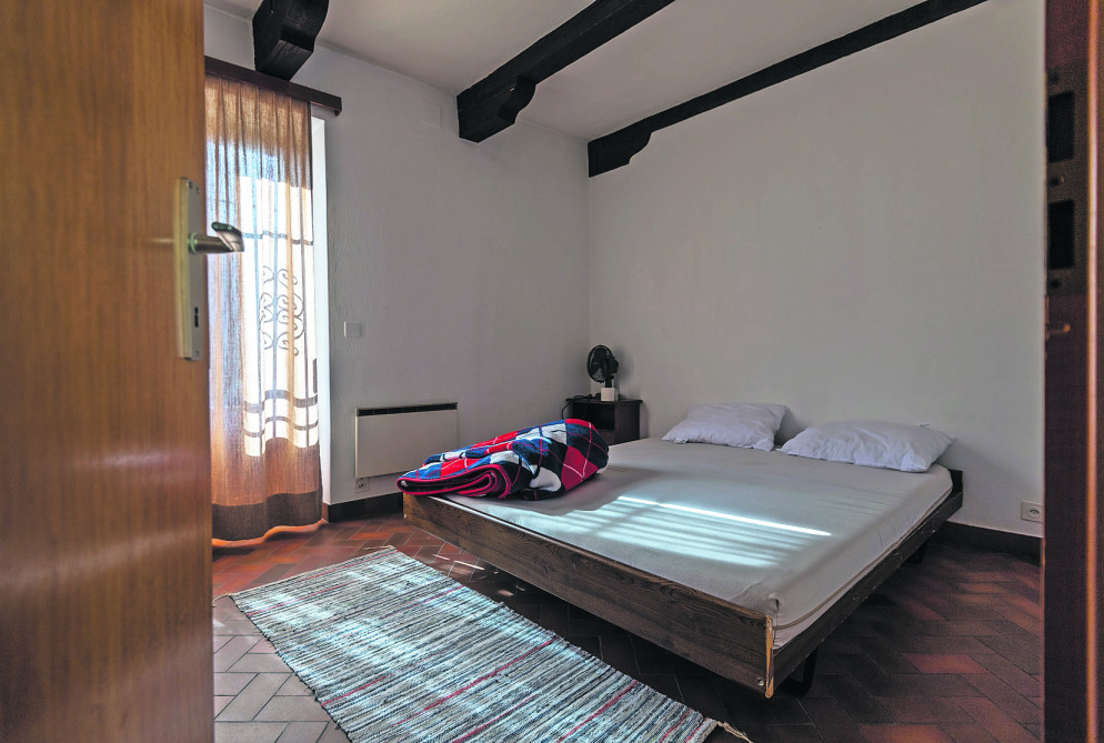 La camera matrimoniale (foto Cdt-Putzu)