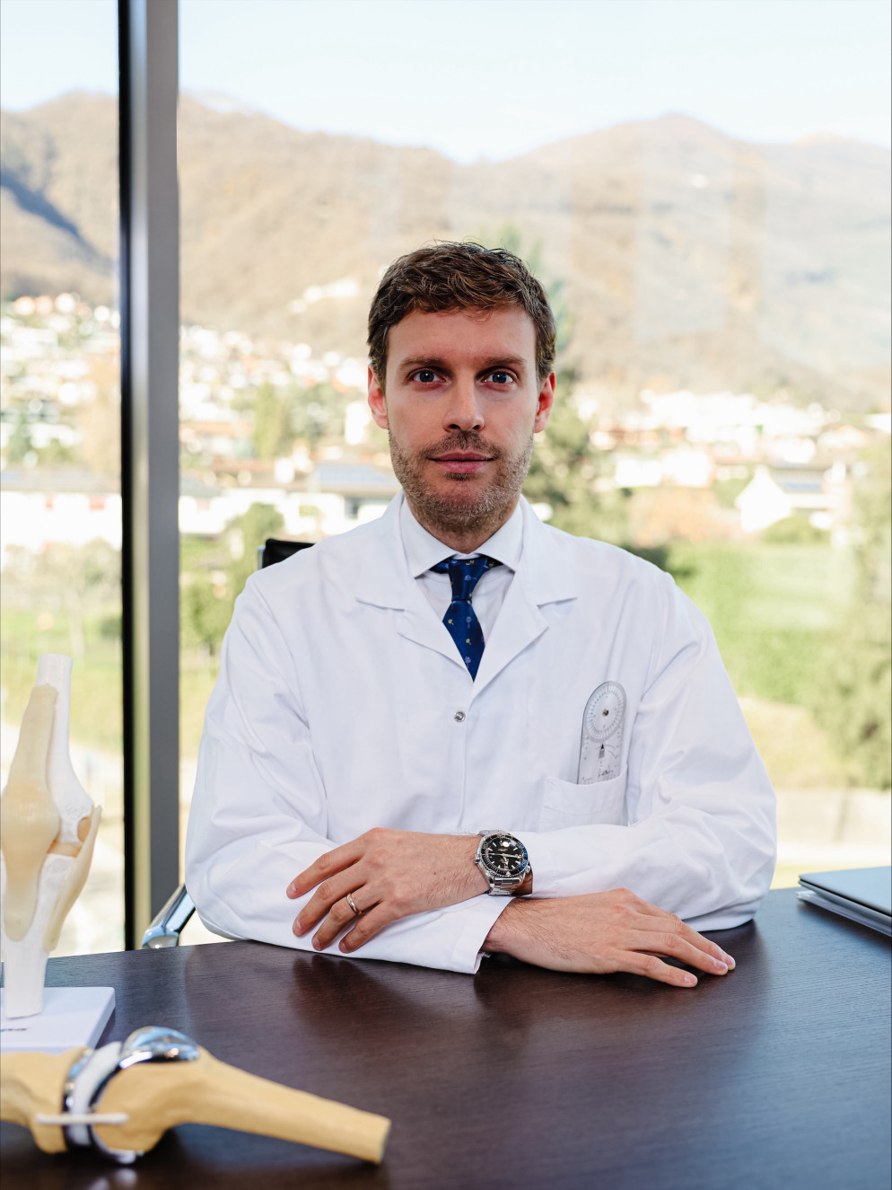 Il dottor Ruben Mazzucchelli, specialista in Chirurgia ortopedica e Traumatologia dell'apparato locomotore.&nbsp;