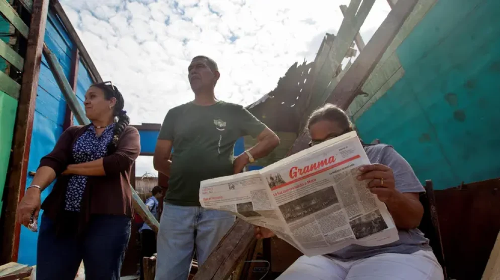 La lettura dell'ex quotidiano, a Cuba&nbsp;