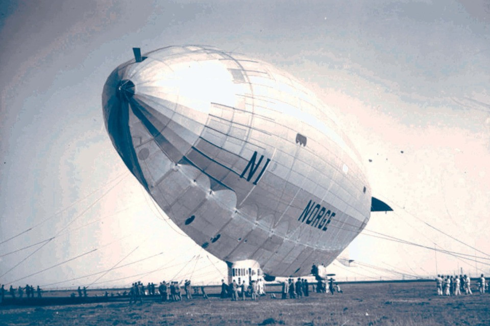La relazione sul volo del «Norge» sopra il Polo Nord